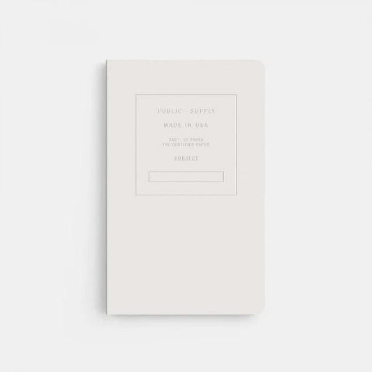 5x8" Embossed Soft Cover Notebook - Ruled Paper