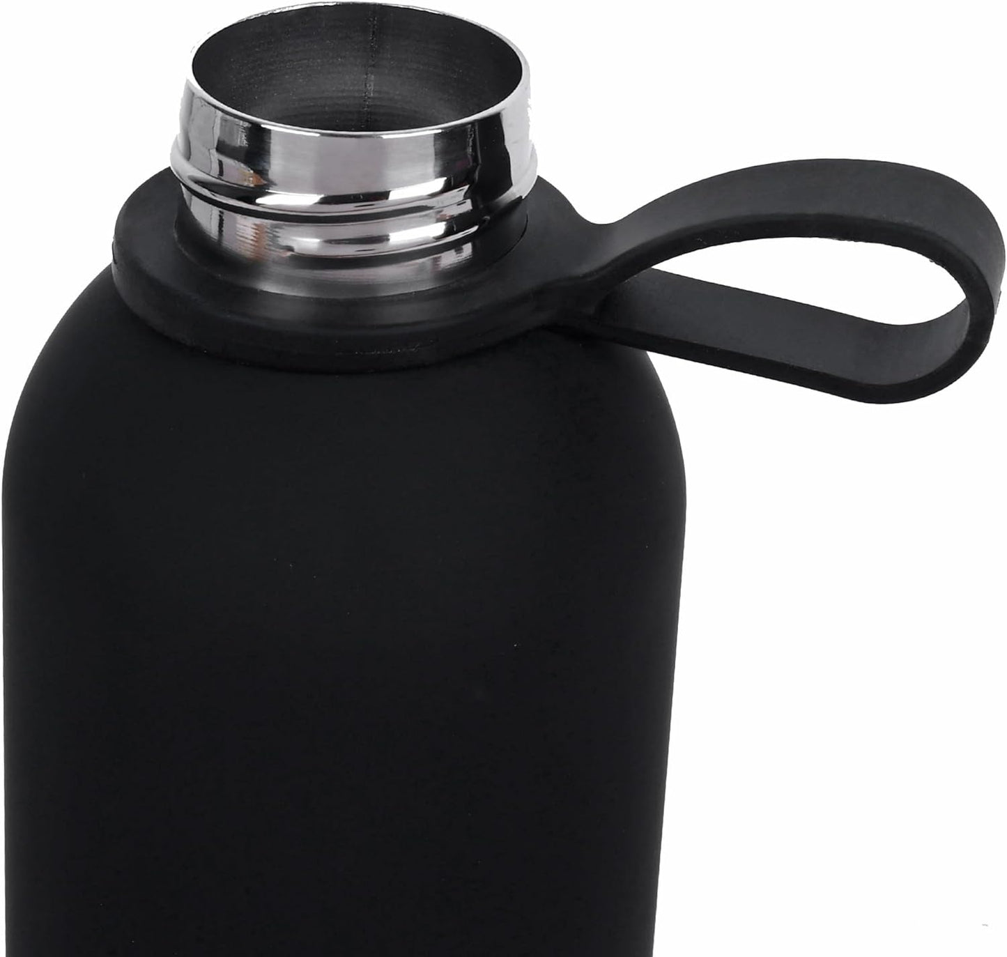 Minimalist Steel Water Bottle 25 Oz | 750 ML | Black