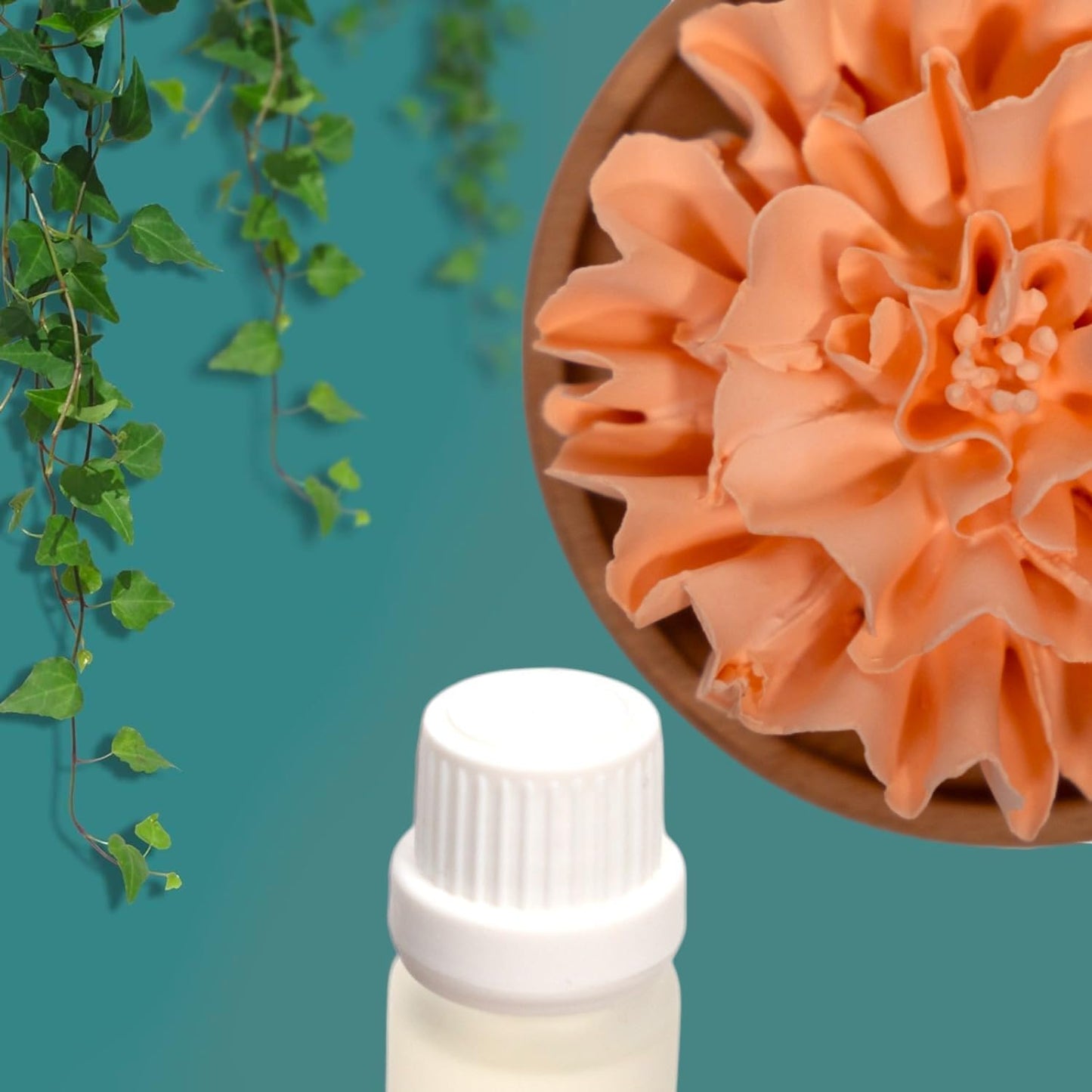 Aroma Diffuser Diatomite Carnation Flower