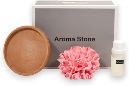 Aroma Diffuser Diatomite Carnation Flower