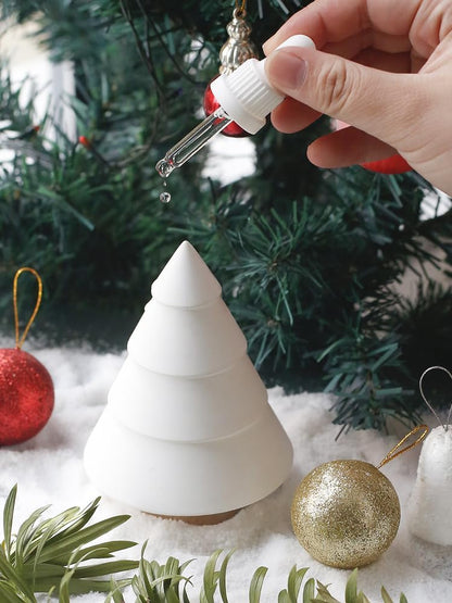 SINT Aroma Diffusers Christmas Tree, Non-Electric Aromatherapy Fragrance, Ceramic Diffusers in Car or Desk Office Decor