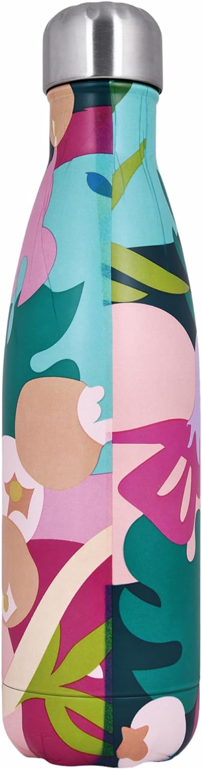 Modern Art Water Bottle 17 Oz | 500 ML | Blue