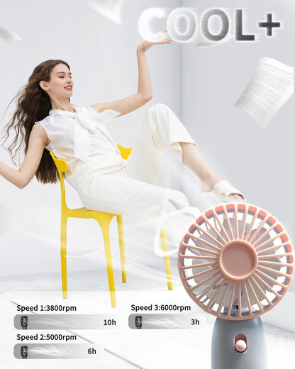 Mini Handheld Portable USB Rechargeable Fan