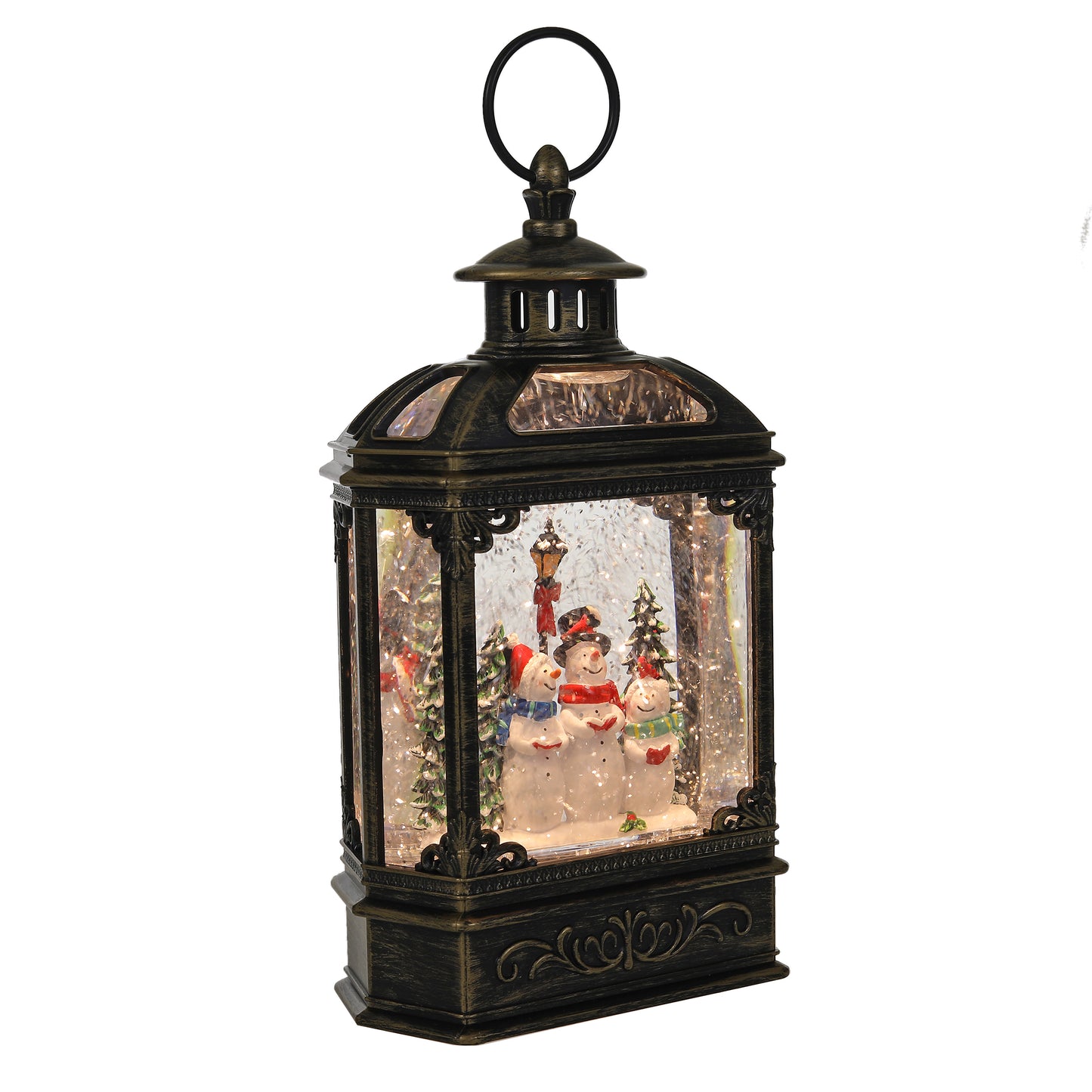 SINT Christmas Vintage Snow Globe Lantern