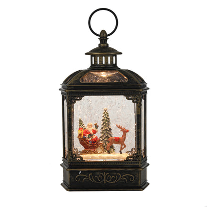 SINT Christmas Vintage Snow Globe Lantern