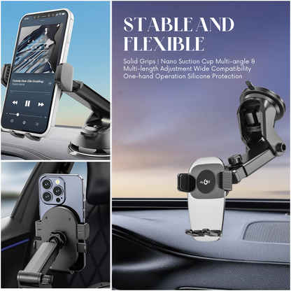 KLGO Winshield & Dashboard Car Holder