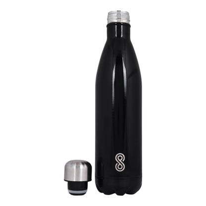 Water Bottle 25 Oz Stainless Steel | 750 ML | Black