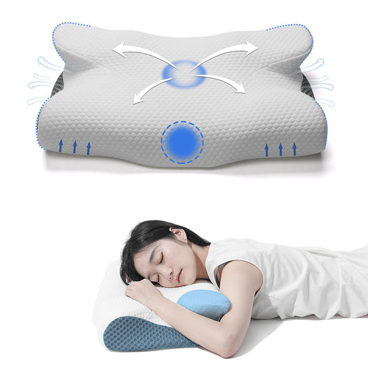 Slow Rebound Home Dormitory Memory Side Sleeping Shaped Pillow