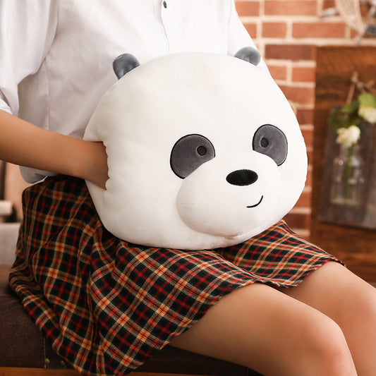 Panda hand warming pillow