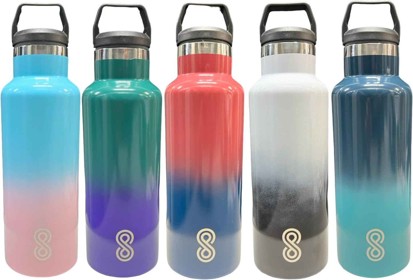 Water Bottle - 17 Oz, Leak Proof - Stainless Steel | Sky Candy