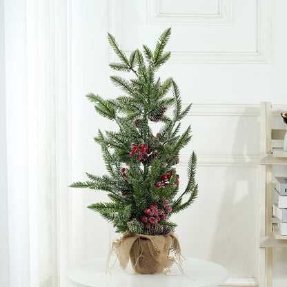 SINT 30" Premium Artificial Small Chritsmas Tree with Light for Home Decoration