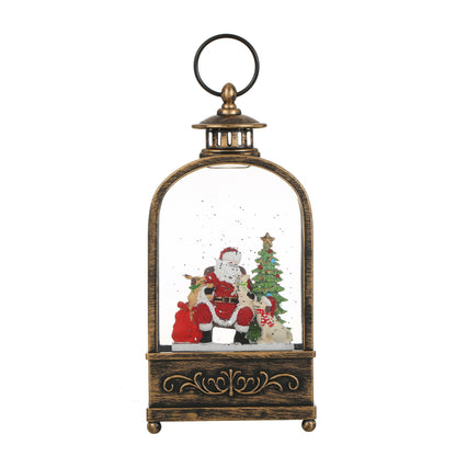 SINT Christmas Vintage Snow Globe Lantern