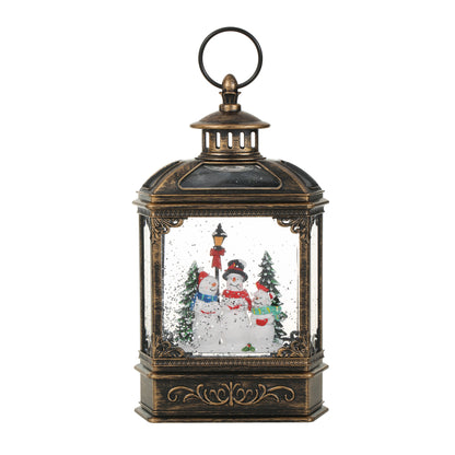 SINT Christmas Vintage Snow Globe Lantern