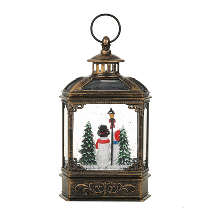 SINT Christmas Vintage Snow Globe Lantern