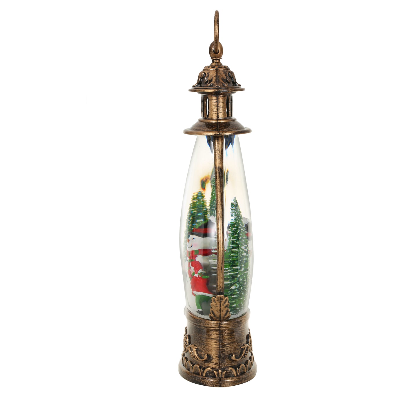 SINT Christmas Musical Snow Globe Spinning Water Glittering Lantern