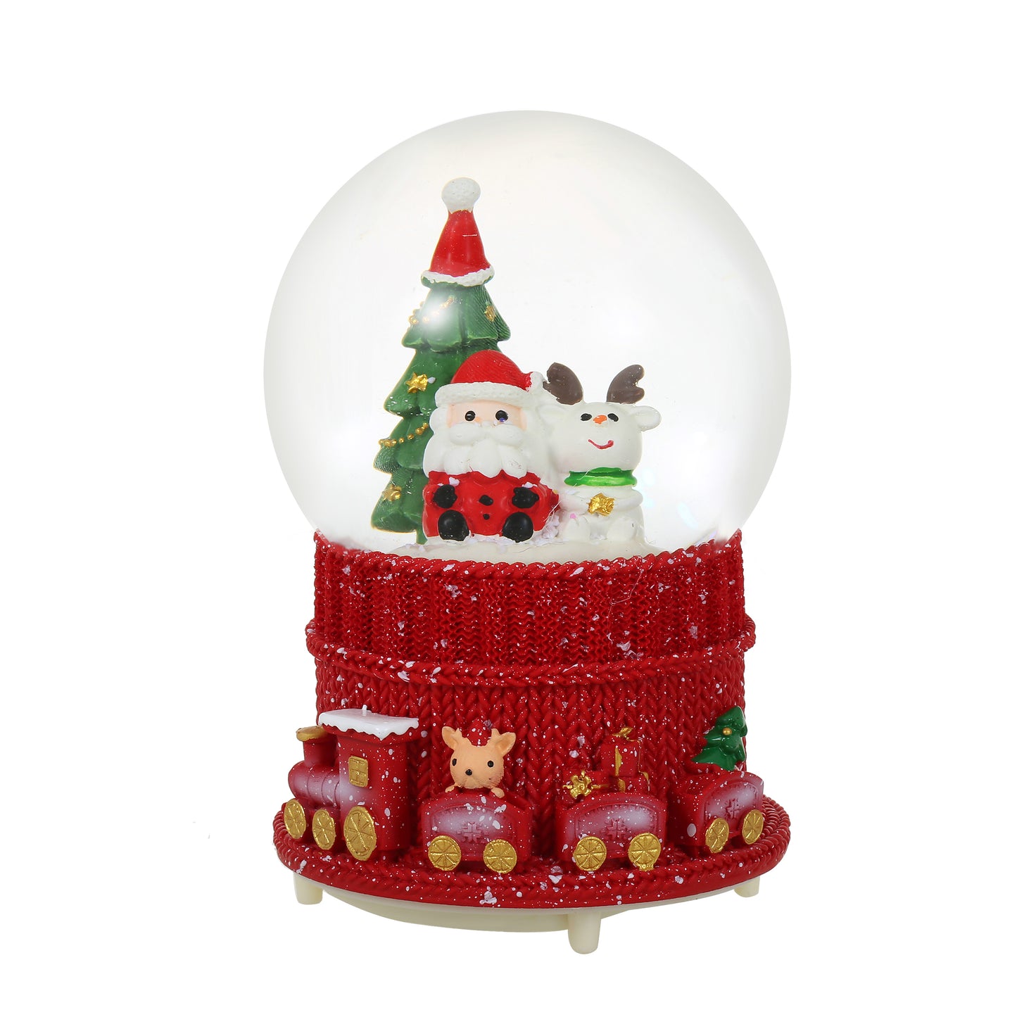 SINT Christmas Musical Glittering Water Snow Globe | Set of 2