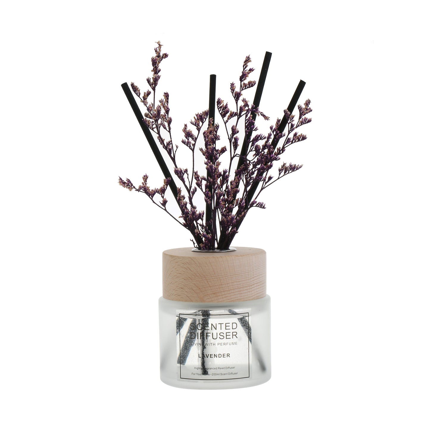 SINT Lavender Home Fragrance Reed Scented Diffuser (200 ml) with 4 Reed Sticks