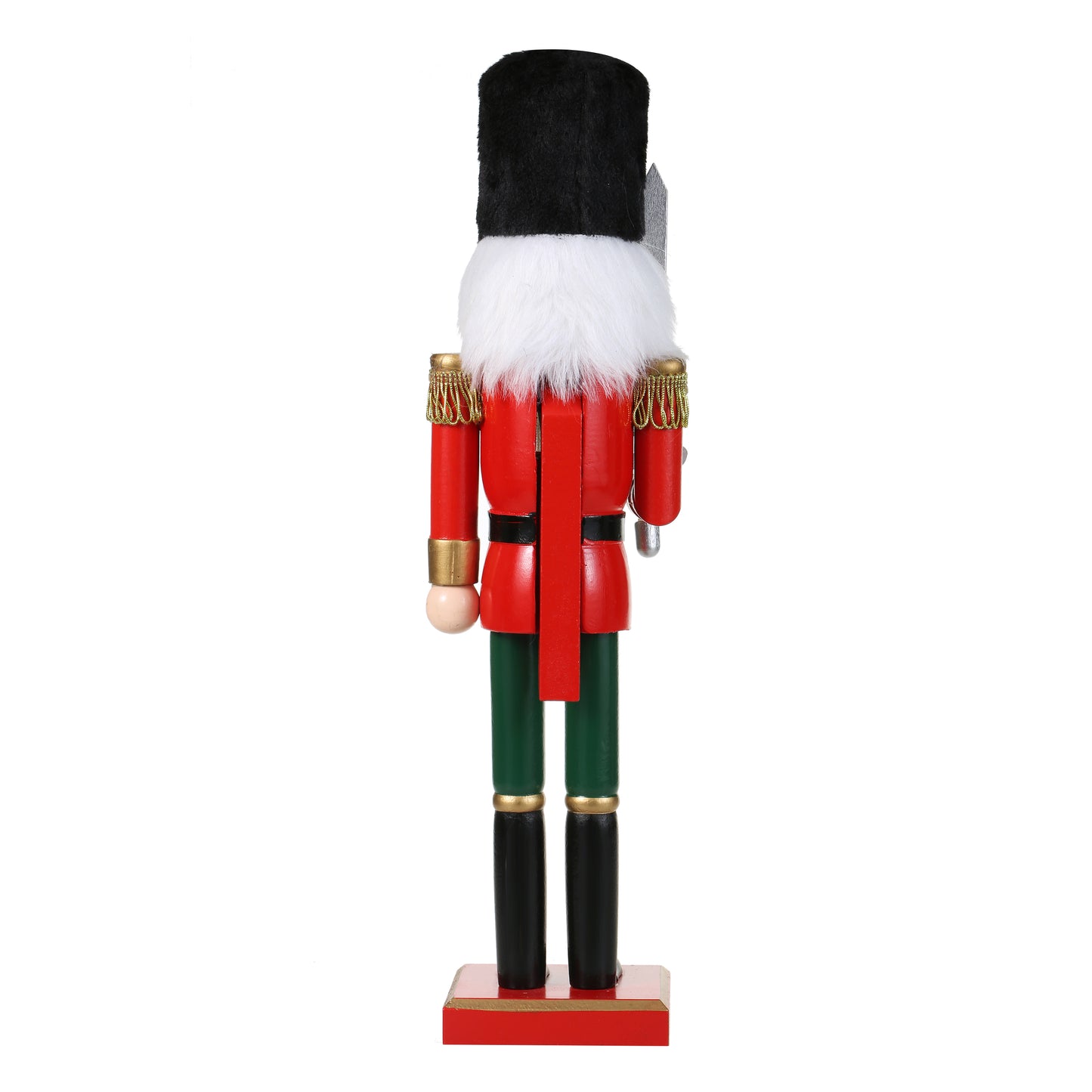 SINT 15 Inch Traditional Wooden Nutcracker for Christmas Decorations