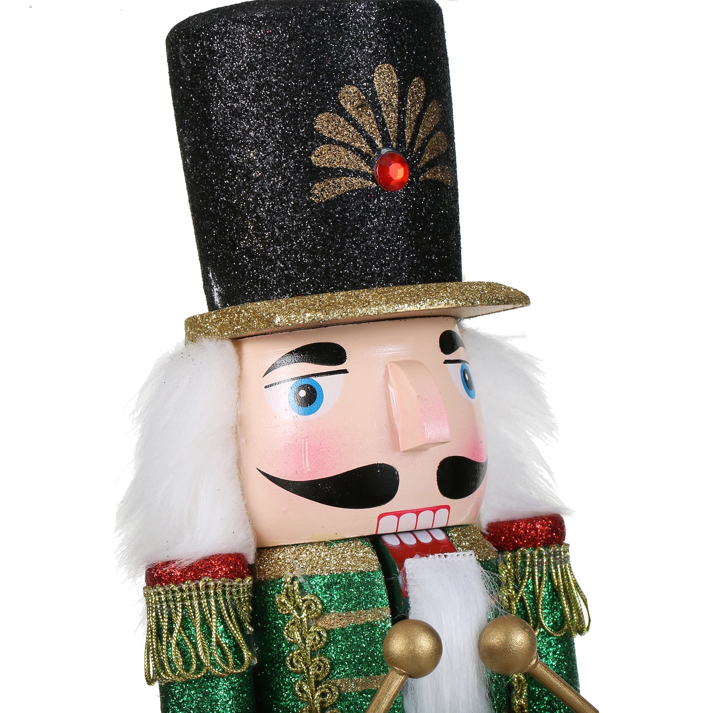 SINT 15 Inch Traditional Wooden Nutcracker for Christmas Decorations