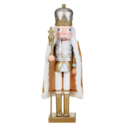 SINT 15 Inch Traditional Wooden Nutcracker for Christmas Decorations