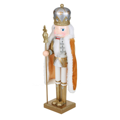 SINT 15 Inch Traditional Wooden Nutcracker for Christmas Decorations