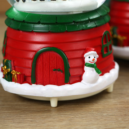 SINT Christmas Musical Glittering Water Snow Globe | Set of 2