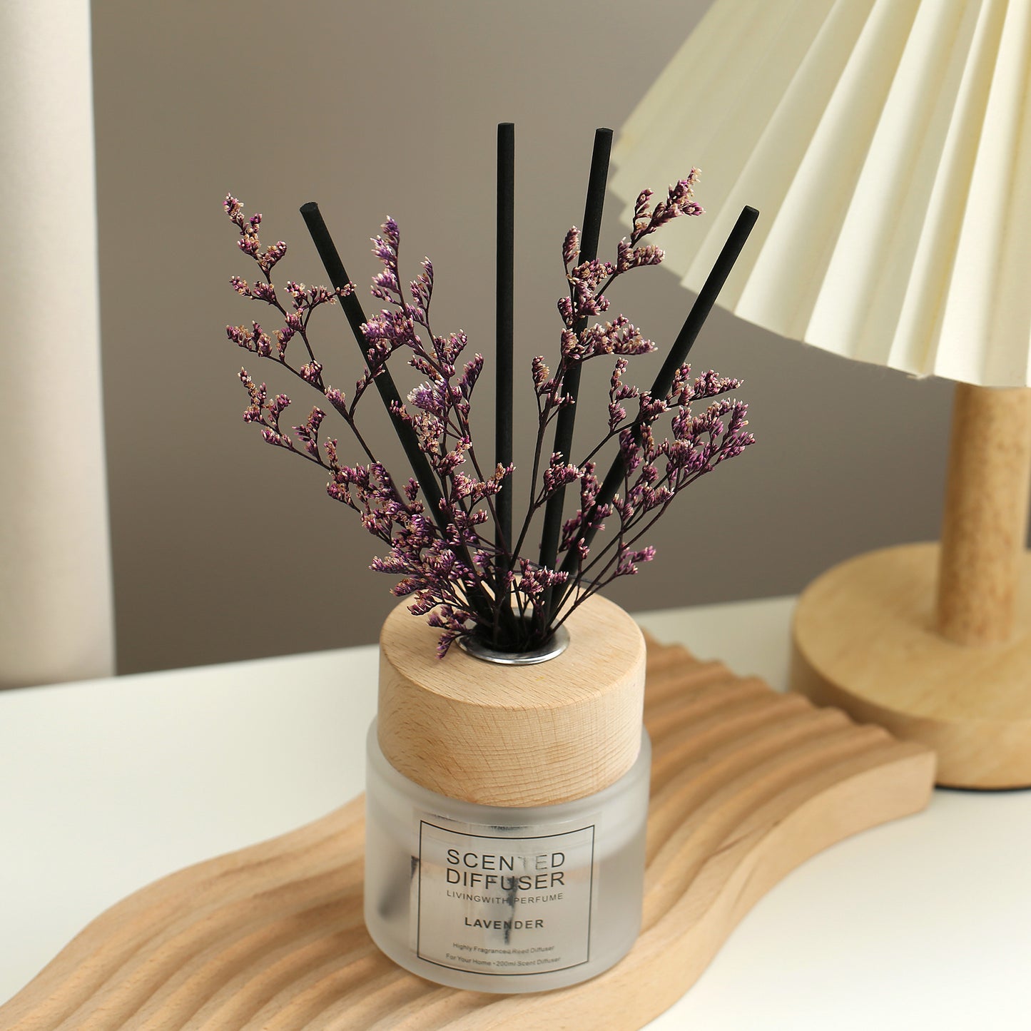 SINT Lavender Home Fragrance Reed Scented Diffuser (200 ml) with 4 Reed Sticks