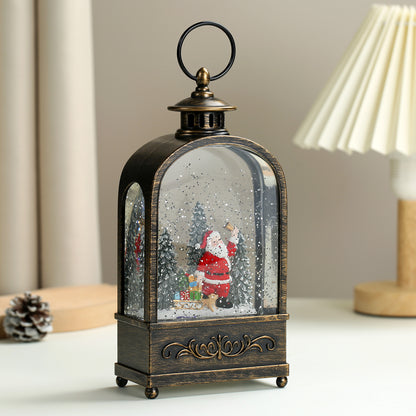 SINT Christmas Vintage Snow Globe Lantern