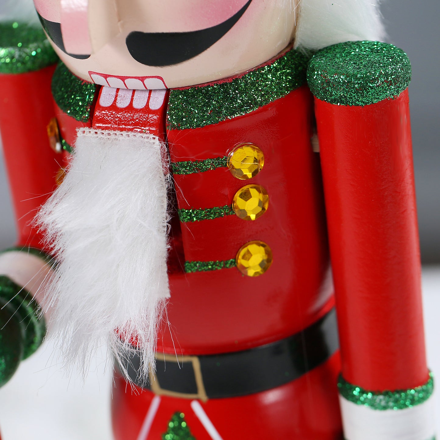 SINT 15 Inch Traditional Wooden Nutcracker for Christmas Decorations