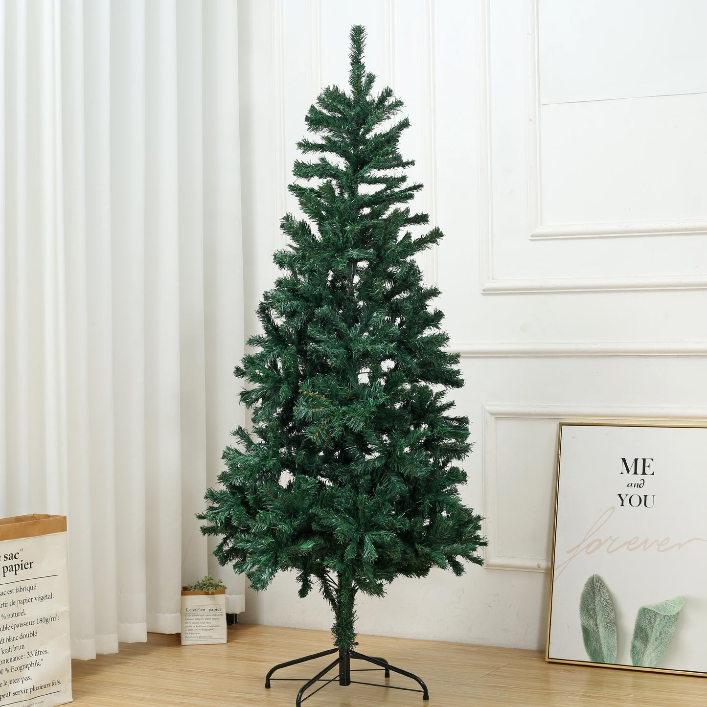 SINT Premium 6ft Artificial Chritsmas Tree for Home Decoration