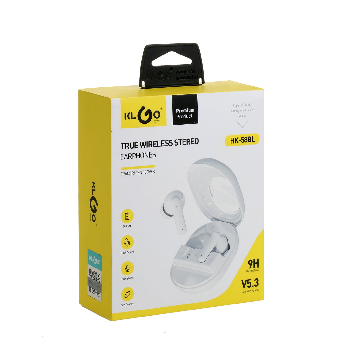 KLGO Bluetooth Earphone Wireless Earbuds