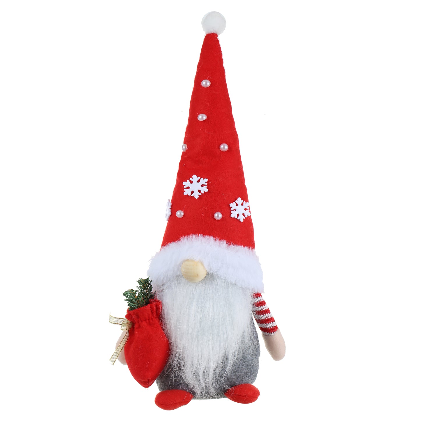 SINT Christmas Gnome Handmade Scandinavian Tomte Set of 2 for Home Decorations