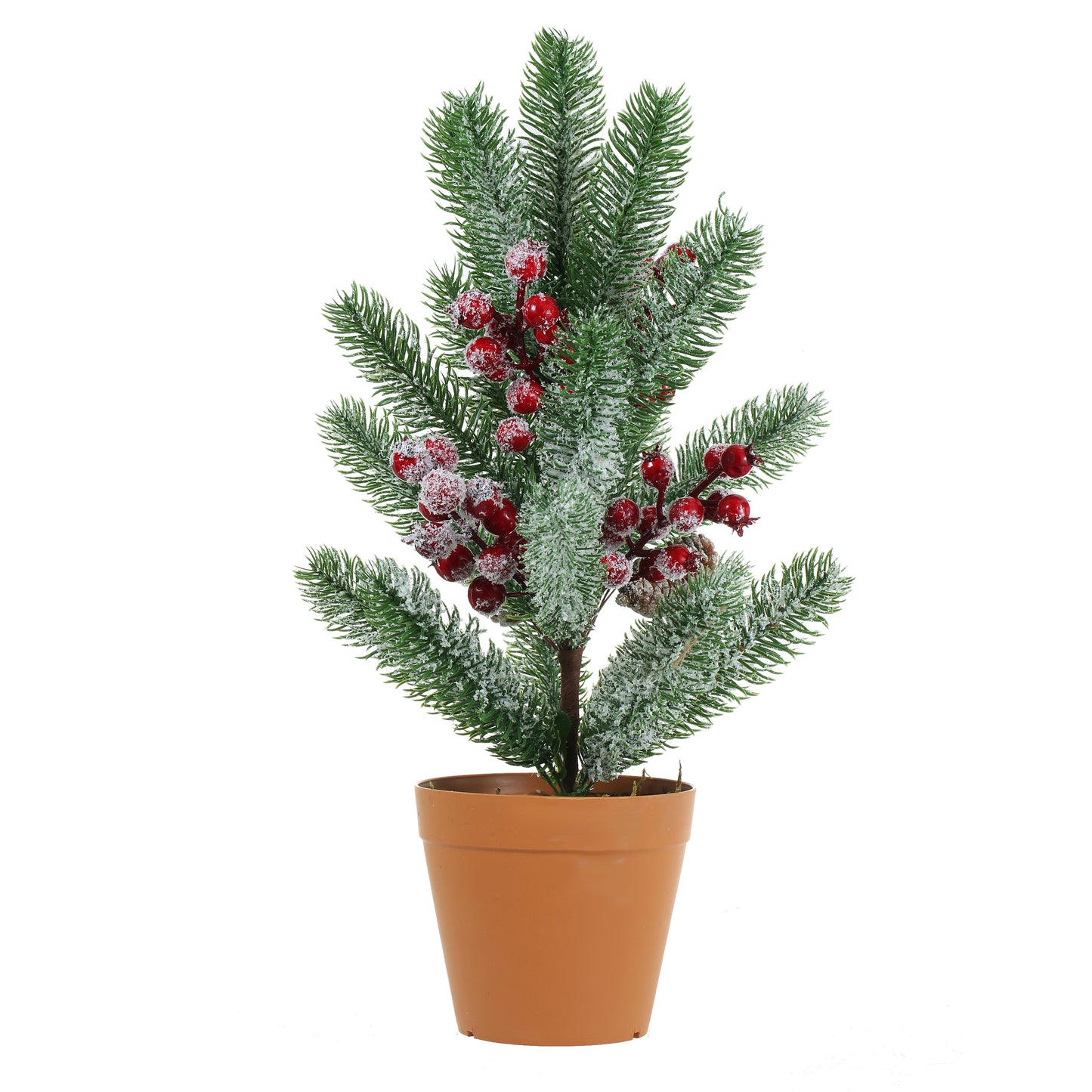 SINT 19" Premium Artificial Small Chritsmas Tree with Light for Home Decoration