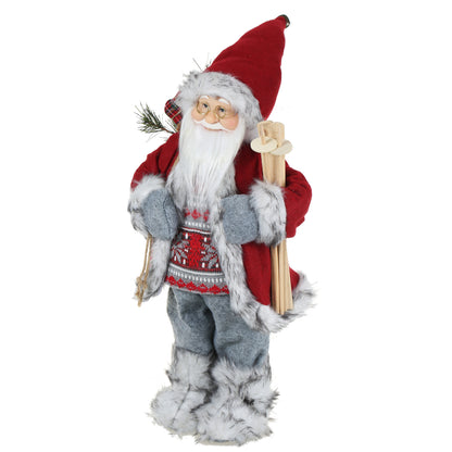 SINT 18 Inch Christmas Standing Santa Claus Doll Statue Figurine Ornament