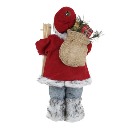 SINT 18 Inch Christmas Standing Santa Claus Doll Statue Figurine Ornament