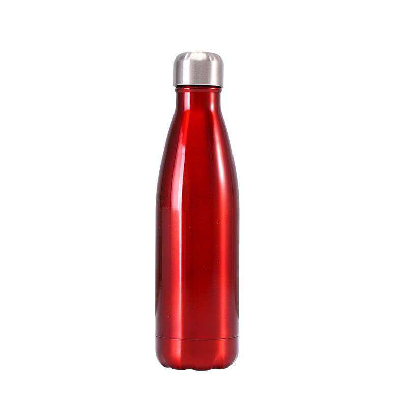 Coke Bottle Stainless Steel Vacuum Flask Bowling Cup Sports Bottle