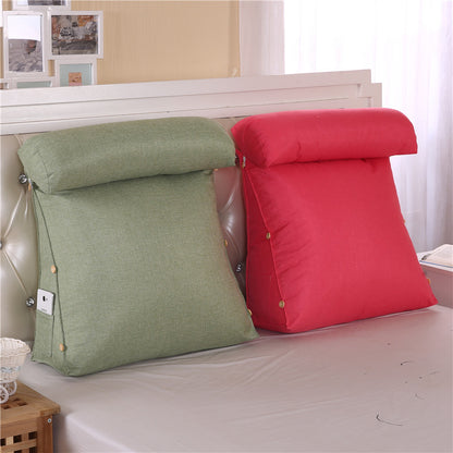 Bedside triangle cushion