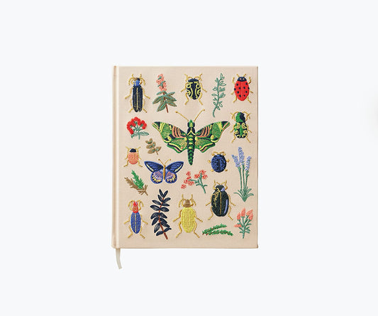 Rifle Paper Co. - Embroidered Fabric Sketchbook