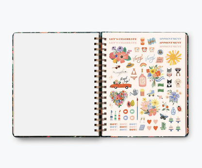 RIFLE PAPER CO. 2024 Peacock 17-Month Planner Large