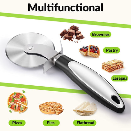 Pizza Cutter WheelPizza Cutter Stainless Steel Pizza Cutter Wheel Super  Pizza Slicer