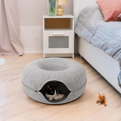 Calming Anti Anxiety Cave Bed for Cats