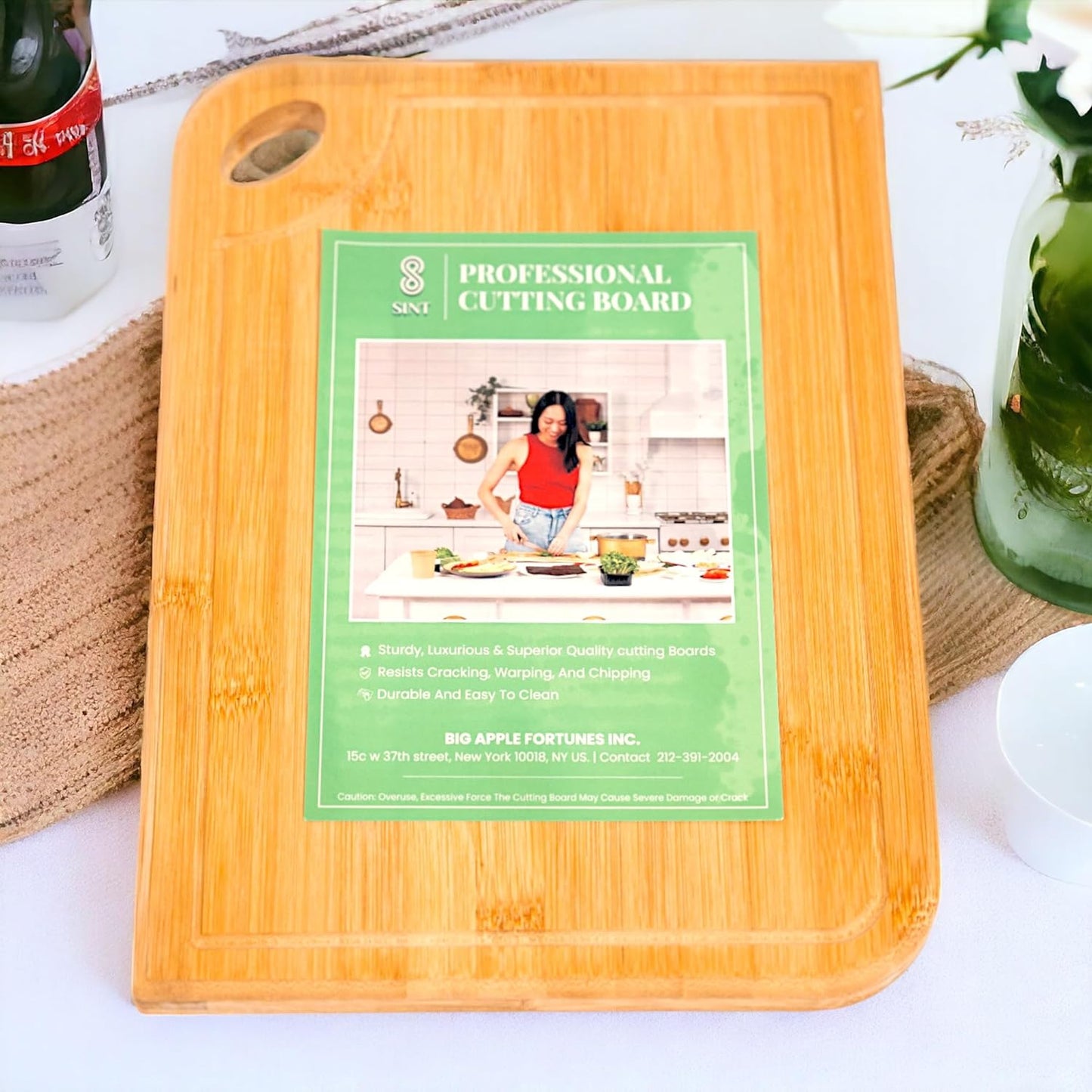 Wood Cutting Boards Set of 3