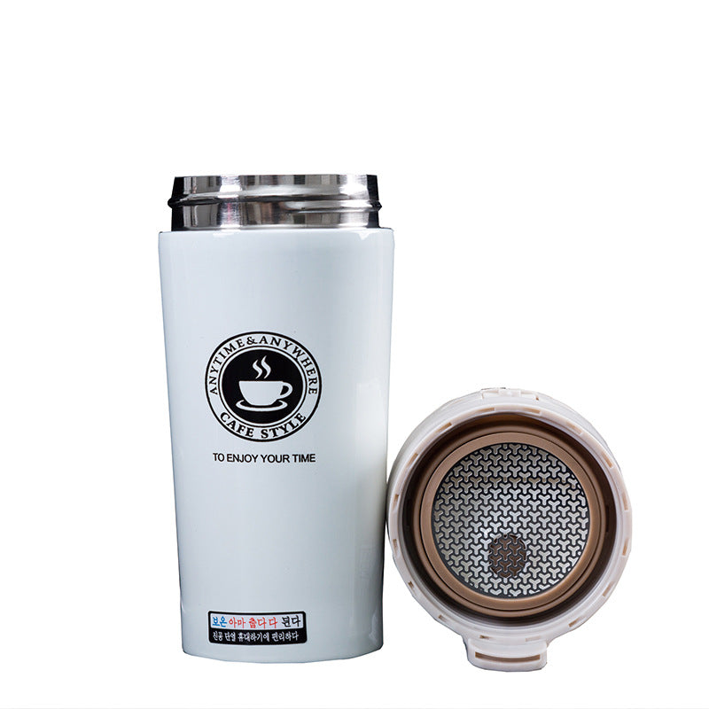 304 stainless steel vacuum coffee cup business bouncy mug