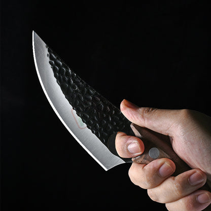 Hand forged boning knife