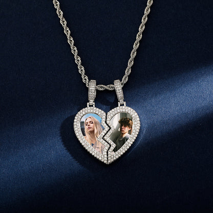Fashion Personality Heart-shaped Multi-part Necklace
