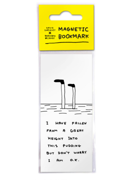 MAGNETIC BOOKMARK NEWS WRITING BOOKS IS EASY BY DAVID SHRIGLEY