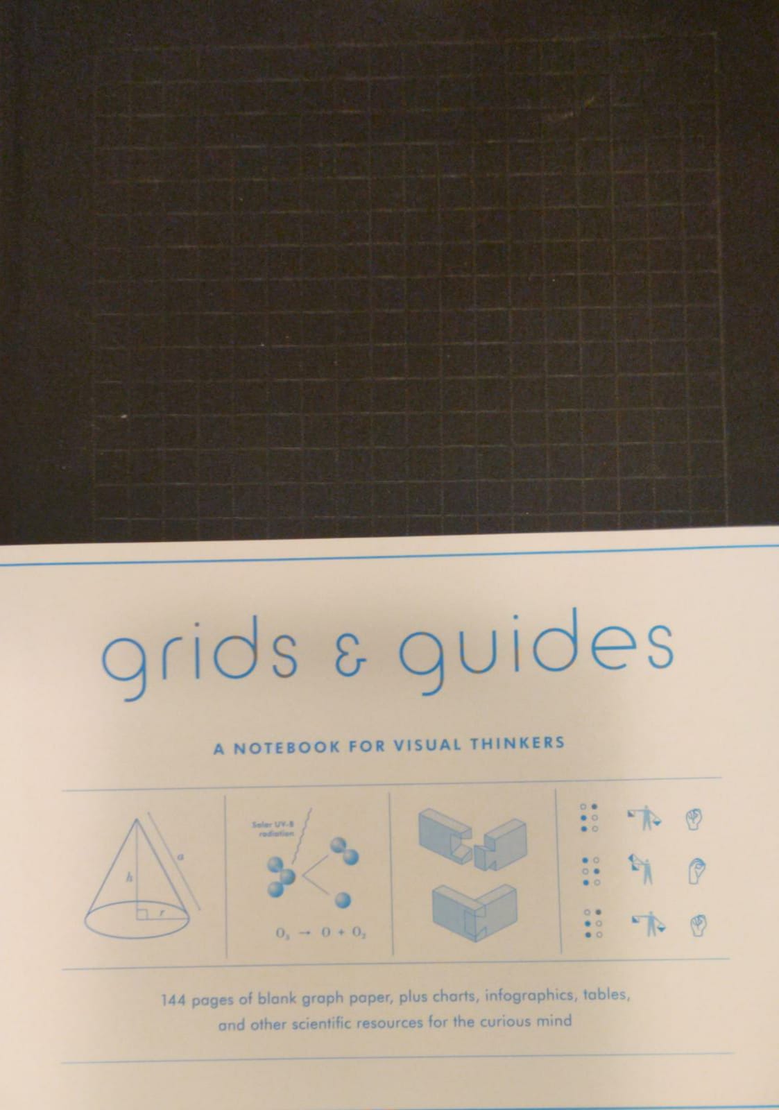 Grids & Guides (Black): A Notebook for Visual Thinkers (Stylish Clothbound Journal for Design, Architecture, and Creative Professionals and St ( Grids & Guides )