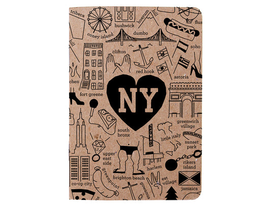 Maptote New York City Hoods Booklet