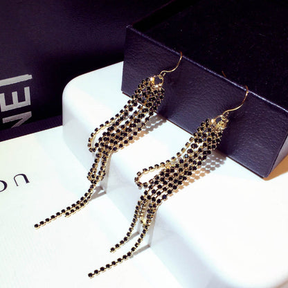 Fashion Temperamental Tassels Stud Earrings For Women