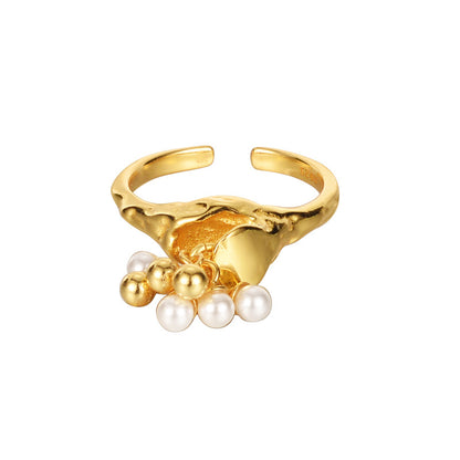 Sterling Silver Grape Cluster Ring For Women